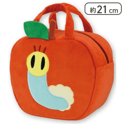 【ニャッキ＆リンゴ】ニャッキ！ ふわふわバッグ