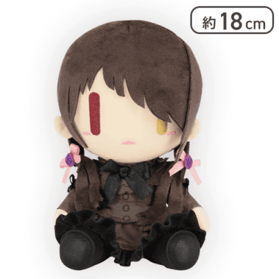 【デフォルメ】デート・ア・ライブIV オリジナルぬいぐるみ 時崎狂三-私服ver.-