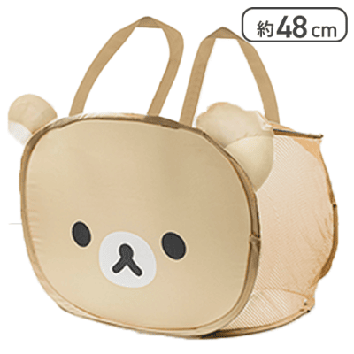 【リラックマ】リラックマ NEW BASIC RILAKKUMA 取っ手付き折りたたみマルチ収納BOX