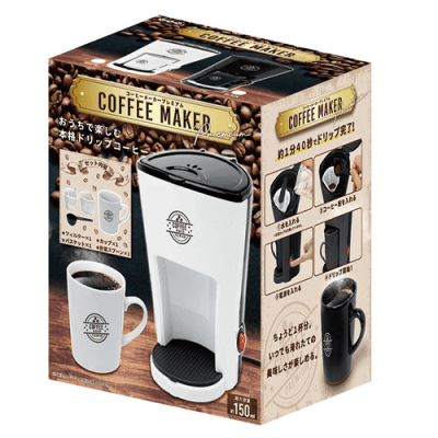 【ホワイト】コーヒーメーカーPREMIUM 5