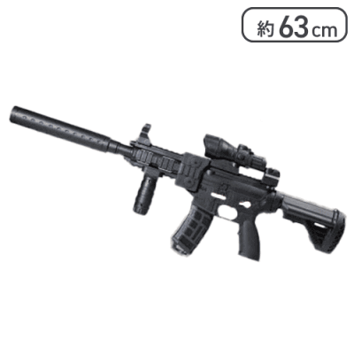 【ブラック】電動セミオートスポンジライフル