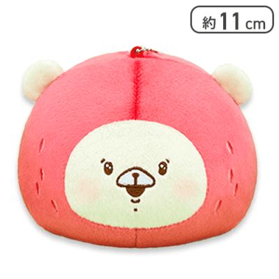 【ピンク】ともだちはくま いちごポーチ