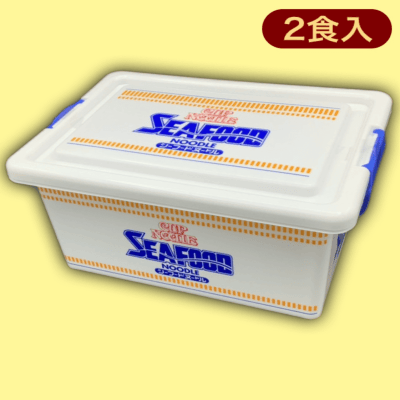 【シーフード】カップヌードルコンテナBOX(M)※賞味期限:2024/2/28