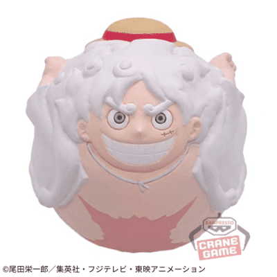 【GEAR5】ワンピース バウンドボールフィギュア-モンキー・D・ルフィ GEAR5、光月モモの助、オペオペの実-