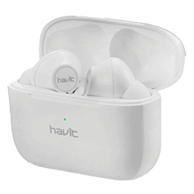 【ホワイト】ワイヤレスイヤフォンハビットアンク