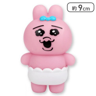 【ノーマル】おぱんちゅうさぎ ミニソフビフィギュア
