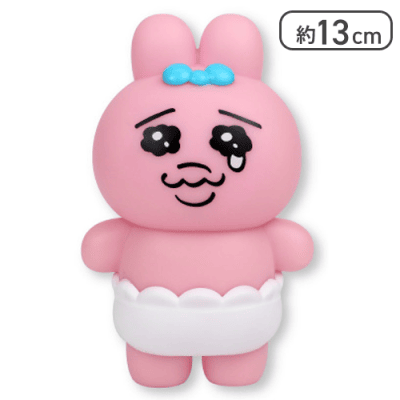 【泣き顔】おぱんちゅうさぎ ソフビフィギュア