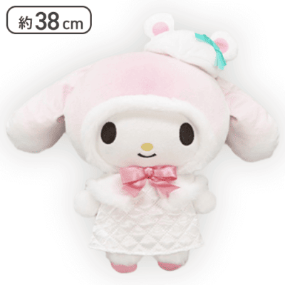 マイメロディ】マイメロディ・クロミ ホワイトスノーベア BIG