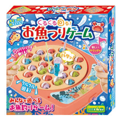【ピンク】くるくる回る!お魚つりゲーム２