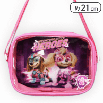 【ピンク】パウ・パトロール ザ・マイティ・ムービー クリアポシェット