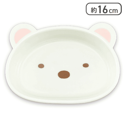 【しろくま】すみっコぐらし 耳付きココット型ボウル