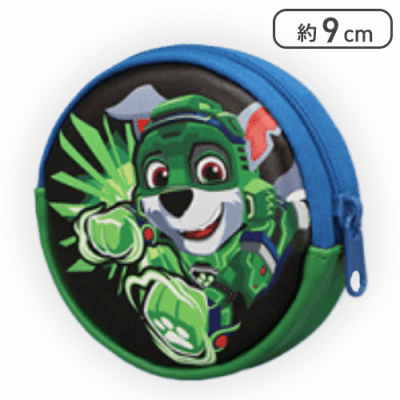 【ロッキー(グリーン)】パウ・パトロール ザ・マイティ・ムービー コインケース