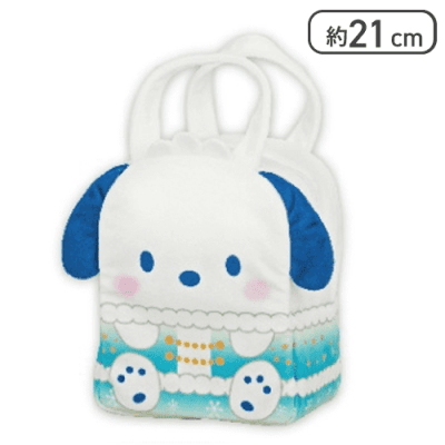 【ポチャッコ】サンリオキャラクターズ スノーブライトふわふわバッグ2