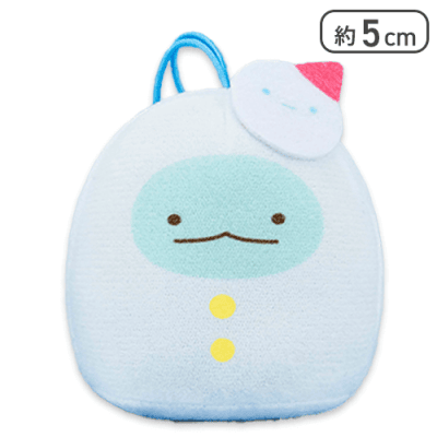 【とかげ】すみっコぐらし ゆきだるまになりきりちびマスコット