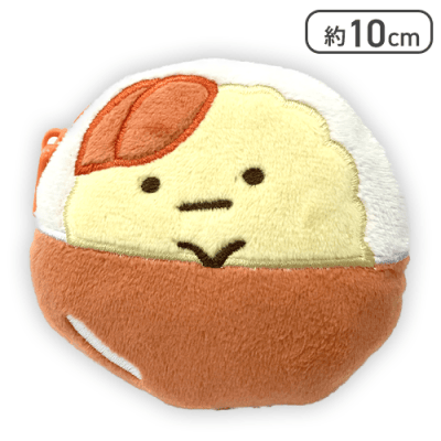 【えびふらいのしっぽ】映画 すみっコぐらし モフモフダイカットコインケース