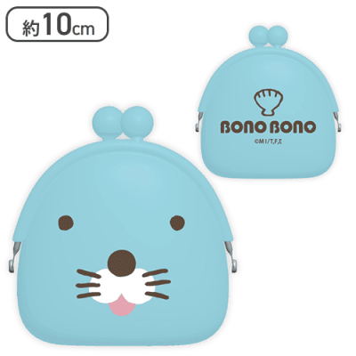 【ぼのぼのA】ぼのぼのシリコンがま口