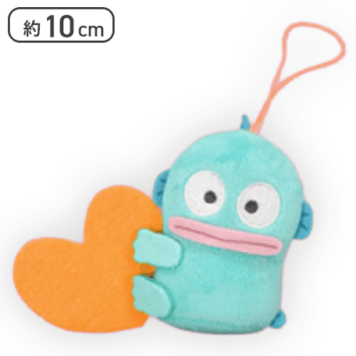 【オレンジ】ハンギョドン カラフルハートマスコット