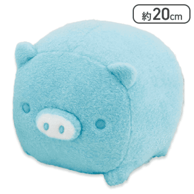 【ブルー】Baby Boo ふわふわぬいぐるみBIG