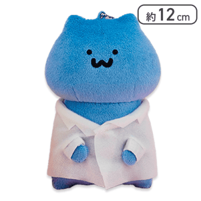 【猫さん】お文具といっしょ ボールチェーン付きばぶんぐぬいぐるみ