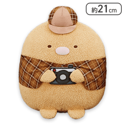 【とんかつ】すみっコぐらし 探偵ごっこころっとぬいぐるみ