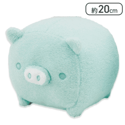 【ライトブルー】Baby Boo ふわふわぬいぐるみBIG