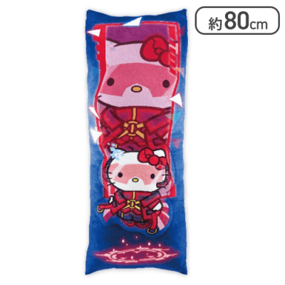 【キティ】サンリオキャラクターズ サイバーポップ立体クッション1