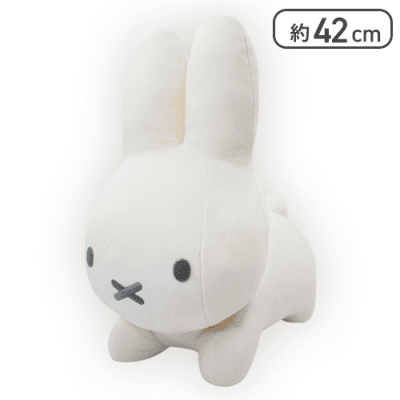 【アイボリー】ブルーナアニマル 特大サイズぬいぐるみ うさぎvol.2