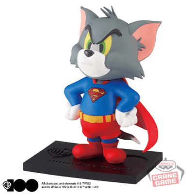 【トム】トムとジェリー フィギュアコレクション 〜Tom and Jerry as SUPERMAN〜WB100周年ver.