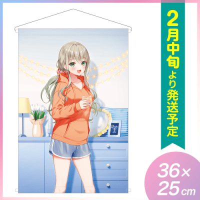 【松永 依織】Blitz Wing 描き下ろしミニタペストリー ※2月中旬発送予定