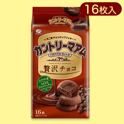 【贅沢チョコ】カントリーマアムパック※賞味期限:2024/07/31