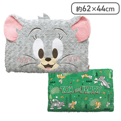 【タフィー】トムとジェリー ローズボア耳付きクッション