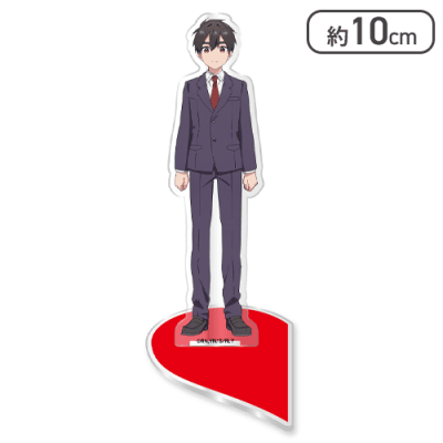 【愛城 恋太郎】君のことが大大大大大好きな100人の彼女 ハートのアクリルスタンド