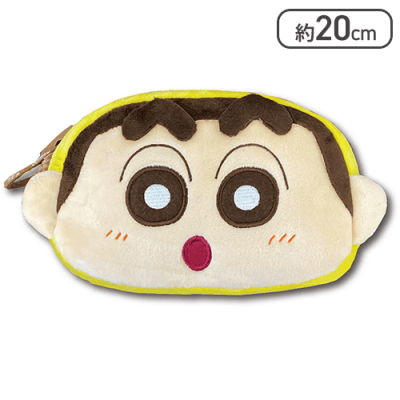 【しんのすけ】クレヨンしんちゃん　メガジップポーチ