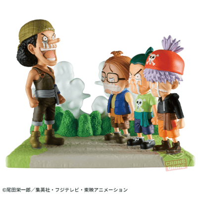 ワンピース ワールドコレクタブルフィギュア ログストーリーズ-ウソップ海賊団-