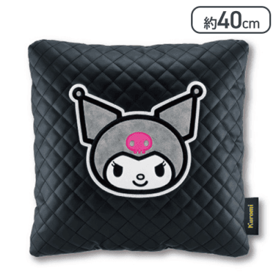 【口閉じ】クロミ ラグジュアリーキルトスクエアクッション