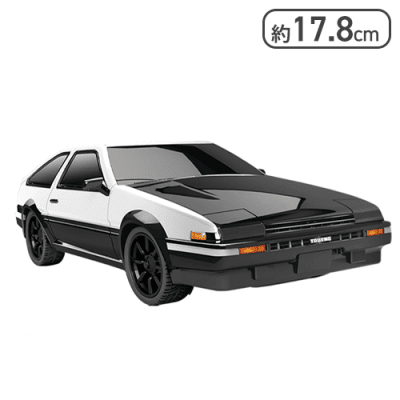 【ホワイト&ブラック】RC TOYOTA スプリンタートレノ(3195)