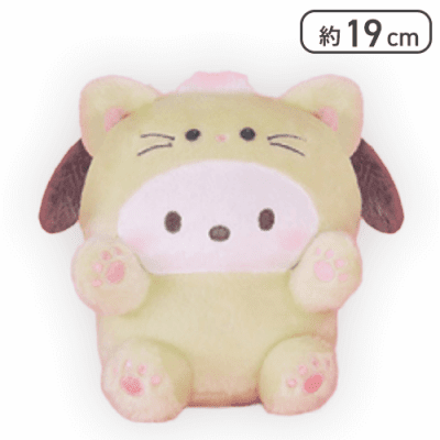 【グリーン】ポチャッコ にゃんころりんぬいぐるみ-ポチャッコ-