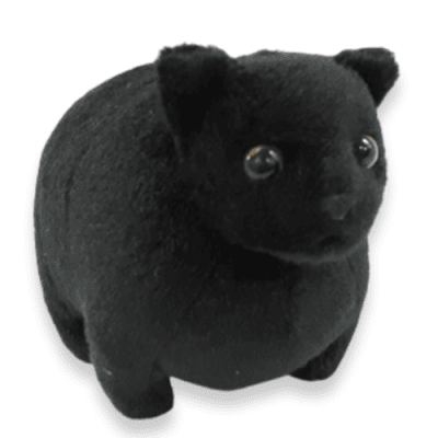 【匿名配送】ぬいぐるみ動物園 黒猫】ふとっちぃZooにゃんこmini2 | オンラインクレーンゲーム