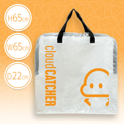 【オレンジ】クラウドのいっぱい入るや～つ