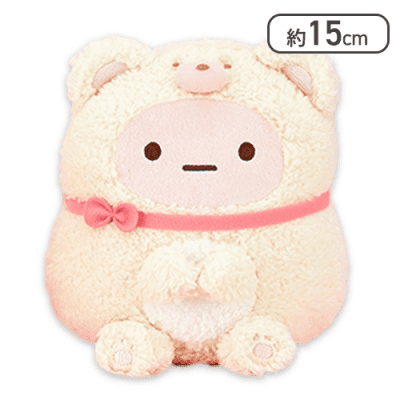 【たぴおか(ピンク)】すみっコぐらし おうちでくまカフェ みにっコぬいぐるみ
