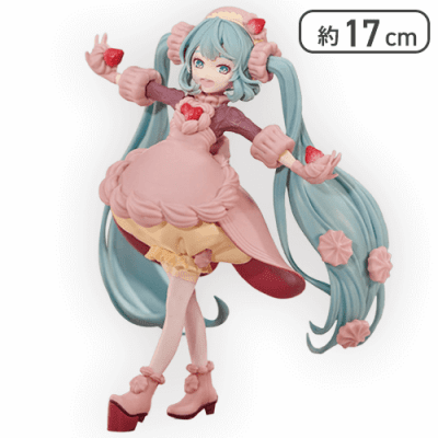 初音ミク SweetSweetsシリーズフィギュア−いちごのチョコショート