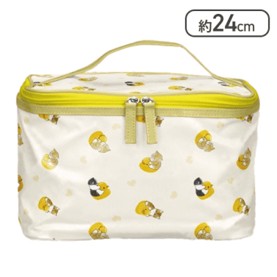 【イエロー】mofusand バニティバッグ