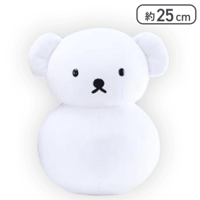 【ゆきだるま】ディック・ブルーナ SLサイズぬいぐるみ ボリス ゆきのひ