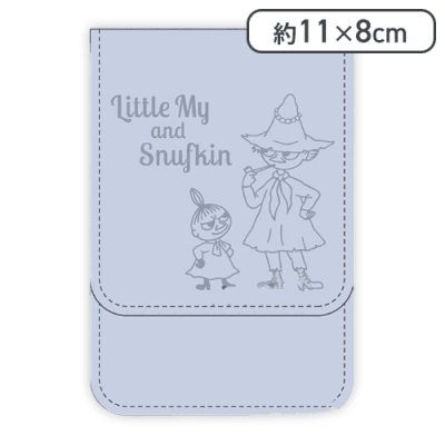 【ブルー】ムーミン スマートマルチケース2