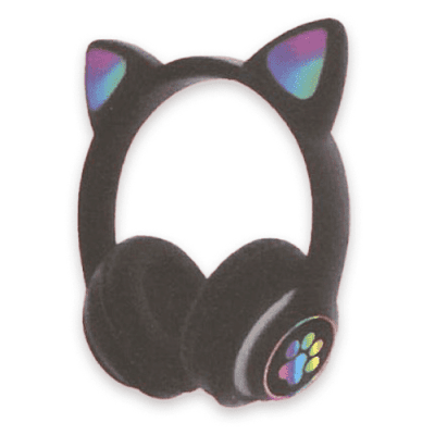【ブラック】BTネコミミ萌えヘッドホン