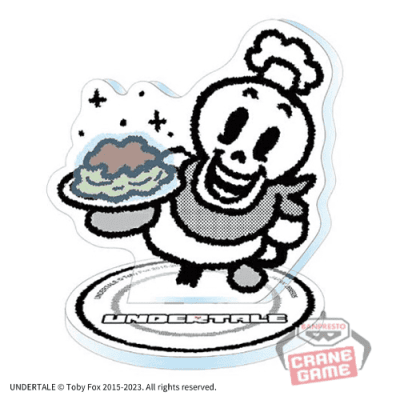 パピルス】UNDERTALE スタンド付きアクリルプレート-FOOD DESIGN-vol.2 