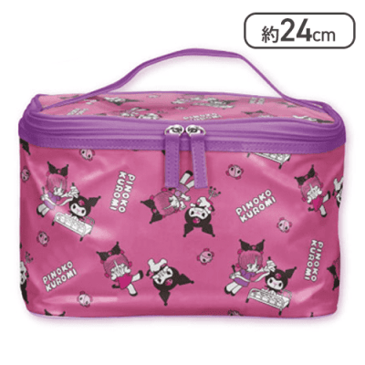 【ピンク】ピノコ×クロミ バニティバッグ