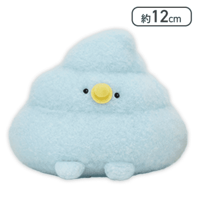 うんぴーちゃん コウペンちゃん いっしょにおやすみニットなぬいぐるみS