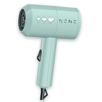 【グリーン】たこねこ　ヘアドライヤー