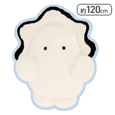 求心フレンズ　ダイカットフリースブランケット